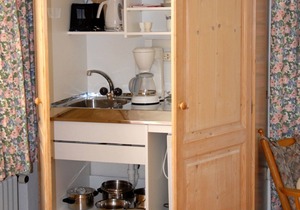 2. Fewo Zahmer Kaiser, 25 qm, 1-2 Pers., Wohn-Schlafraum, Westbalkon