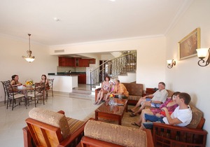 2 Furnished bedrooms challet and a reception for up to 6 persons