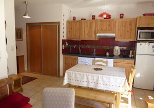200m from resort center, Ground floor, terrace, tv, ski locker, 43m², Pralognan-la-Vanoise