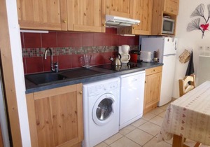200m from resort center, Ground floor, terrace, tv, ski locker, 43m², Pralognan-la-Vanoise