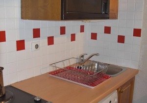 200m from ski slopes, Ground floor, terrace, tv, ski locker, 21m², Pralognan-la-Vanoise