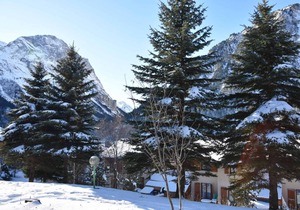 200m from ski slopes, Ground floor, terrace, tv, ski locker, 21m², Pralognan-la-Vanoise