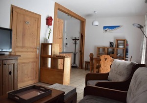 200m from resort center, Ground floor, balcony, tv, ski locker, 49m², Pralognan-la-Vanoise