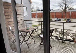208, first floor, balcony - Apartmenthaus Fehnferien, 95100