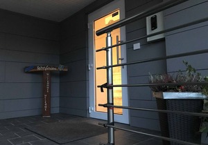 208, first floor, balcony - Apartmenthaus Fehnferien, 95100