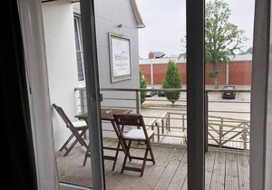 209, first floor, balcony - Apartmenthaus Fehnferien, 95100