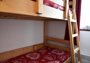 20m from ski slopes, 1st floor, balcony, parking, tv, ski locker, 40m², Pralognan-la-Vanoise