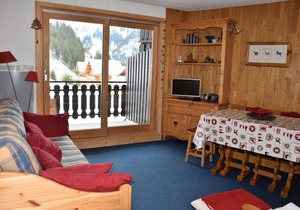 20m from ski slopes, 1st floor, balcony, parking, tv, ski locker, 40m², Pralognan-la-Vanoise