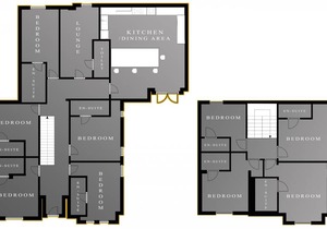 275 m² Apartment ∙ 9 bedrooms ∙ 10 guests
