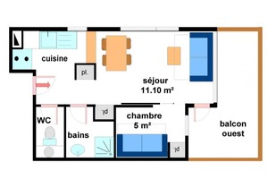 28 m² Studio flat ∙ 1 bedroom ∙ 4 guests