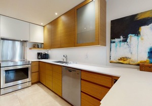 2BR | Gables | King Bed | Steps From Both Mountains | Heated Floors | Private Balcony w/BBQ