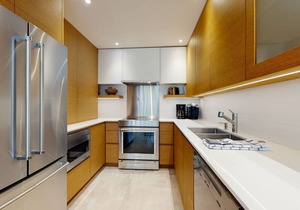 2BR | Gables | King Bed | Steps From Both Mountains | Heated Floors | Private Balcony w/BBQ