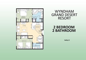 2Br Wyndham Grand Desert Resort *b3*