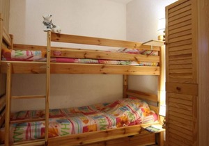 2nd floor, balcony, tv, ski locker, 55m², Pelvoux