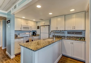 2nd Floor, newly remodeled 2 Bed/2 Bath ocean front condo, sleeps 6.