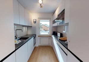 3 ½ -room apartment on the 1st floor (raised ground floor).