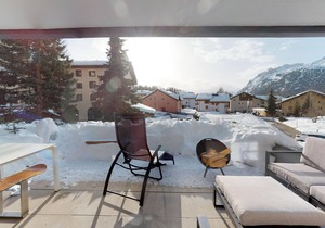 3 ½ -room apartment on the 1st floor (raised ground floor).