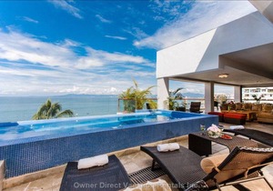3 Bedroom/4 Bathroom Condo on Los Muertos Beach
