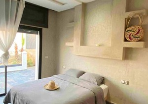 3 bedrooms house at Asilah 500 m away from the beach with sea view shared pool and enclosed garden