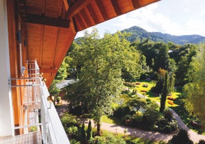 3 double bees garden with balcony