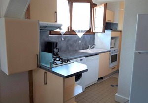 300m from ski slopes, 2nd floor, terrace, parking, tv, ski locker, 36m², Albiez Montrond