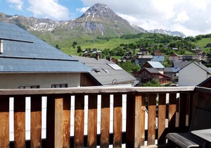 300m from ski slopes, 2nd floor, terrace, parking, tv, ski locker, 41m², Albiez Montrond