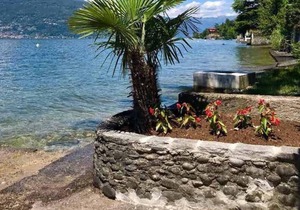 3½-room house in a sunny location right on the beach