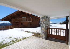 350m from shops, Ground floor, view panoramic, swimming pool, terrace, parking, tv, ski locker, 32m²