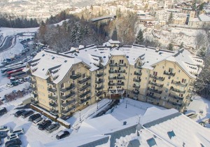 3rd floor, swimming pool, balcony, tv, ski locker, 40m², Saint Gervais