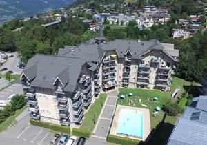 3rd floor, swimming pool, balcony, tv, ski locker, 40m², Saint Gervais