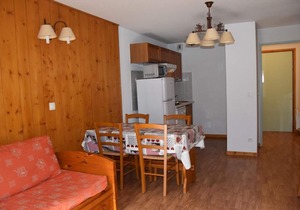 3rd floor, swimming pool, balcony, parking, tv, ski locker, 36m², Pralognan-la-Vanoise