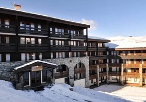 3rd floor, view mountain, balcony, tv, ski locker, 124m², Montchavin La Plagne