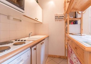 3rd floor, view mountain, balcony, tv, 33m², Serre Chevalier