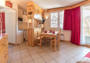 3rd floor, view mountain, balcony, tv, 33m², Serre Chevalier