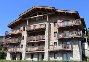 3rd floor, view open, balcony, tv, ski locker, 50m², Aussois
