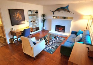4/4 Beach House w/kng beds, gym and gameroom. Only a 3 min walk to beach!