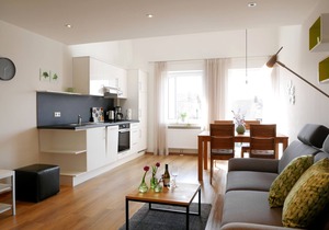 4. Ferienwohnung im OG mit 70 qm, 2 Schlafzimmer für max. 4 Personen