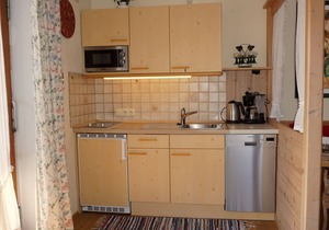 4. Fewo Wilder Kaiser, 36 qm, 1-3 Pers., 1 Schlafzimmer, 1 Wohn-Schlafraum, Süd- und Ostbalkon