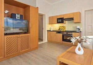 4-room apartment with conservatory and terrace in a top location on the Baltic Sea beach