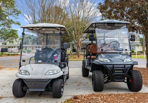 4BR Beach Cottage w/TWO (2) 6-SEAT GOLF CARTS! Golf Course Views, Pool, Tram