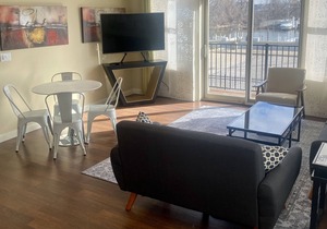 5 Minutes to Silver Beach! Condo with Marina views and rooftop deck!
