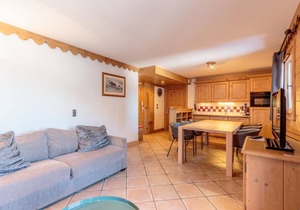 50m from ski slopes, 3rd floor, view mountain, fitness, swimming pool, sauna, hammam, balcony, tv