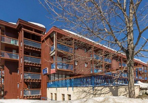 50m from ski slopes, Ground floor, balcony, fireplace or stove, tv, 26m², Les Arcs
