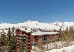 50m from ski slopes, Ground floor, balcony, fireplace or stove, tv, 26m², Les Arcs