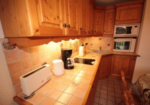 50m from resort center, Ground floor, balcony, tv, ski locker, 30m², Les Saisies