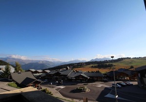 50m from resort center, 1st floor, view mountain, balcony, tv, ski locker, 28m², Les Saisies