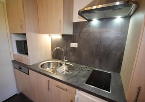 50m from resort center, 4th floor, balcony, tv, ski locker, 15m², Les Saisies