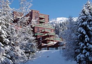 50m from resort center, 16th floor, view resort, tv, 29m², Les Arcs