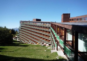 50m from resort center, 16th floor, view resort, tv, 29m², Les Arcs