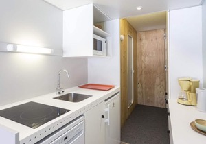 50m from resort center, 7th floor, balcony, tv, 25m², Les Arcs